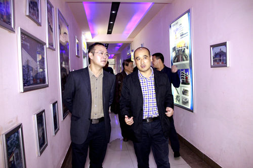 省人社厅领导莅临我校视察指导工作