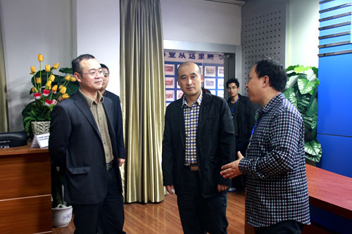 省人社厅领导莅临我校视察指导工作