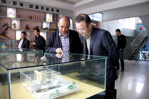 省人社厅领导莅临我校视察指导工作