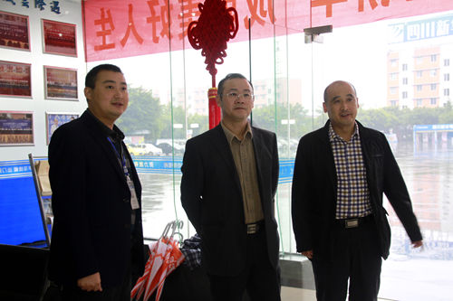 省人社厅领导莅临我校视察指导工作