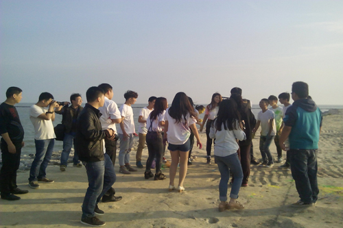 我校学子赴安徽拍摄《我为新华代言》宣传片