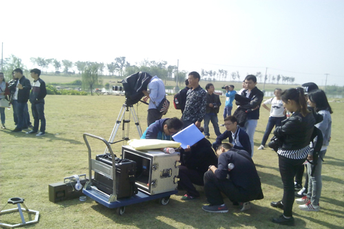 我校学子赴安徽拍摄《我为新华代言》宣传片