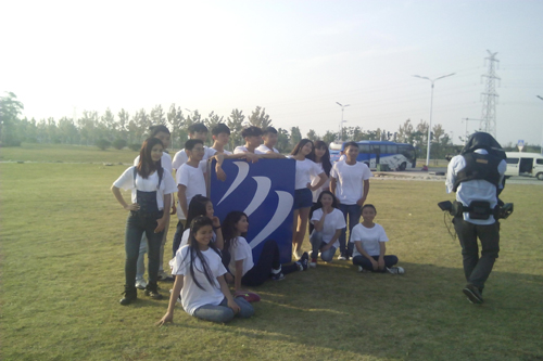 我校学子赴安徽拍摄《我为新华代言》宣传片