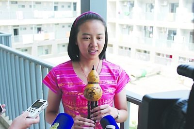 傣族MM会吹葫芦丝