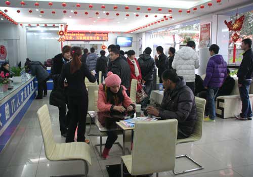 2012春季招生,四川新华电脑学校现场火爆