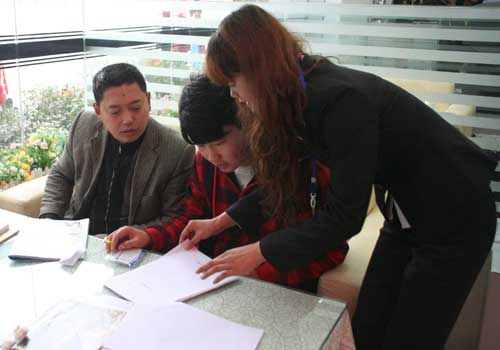 2012春季招生,四川新华电脑学校现场火爆