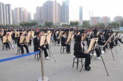 书法绘画手工大赛 校园高手云集