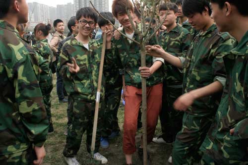 植树节，我们种下绿色和希望