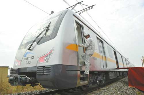 &ldquo;成都造&rdquo;地铁列车交付，二号线东延线将使用成都造地铁列车