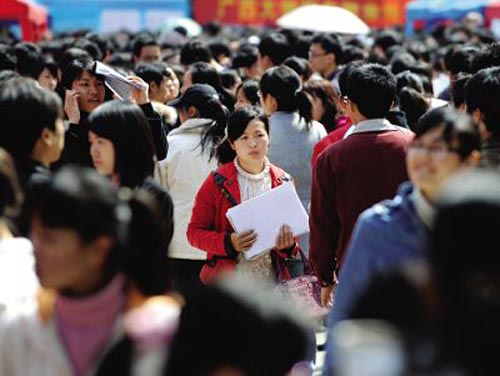 大学生就业难