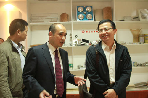 四川省人社厅马处长评价理实一体化教学提高了学生动手能力