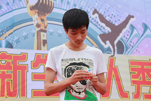 首届校园达人秀海选Day1:我的舞台我做主