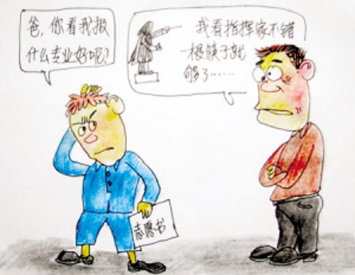 选择专业需望闻问切，不能盲目