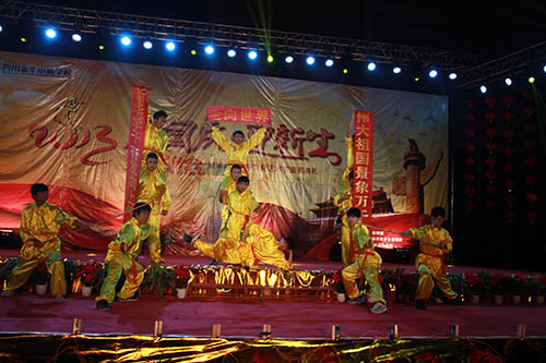 少年强则国强，武术表演精彩非凡