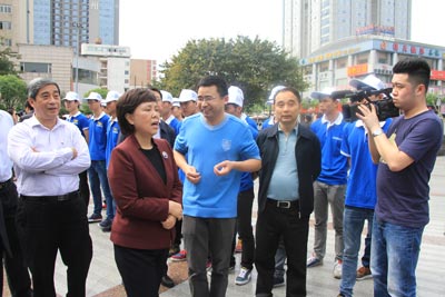 新华受邀参加培训就业行动计划启动仪式