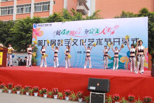 第九届校园数字文化艺术节隆重开幕