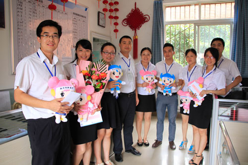 第30个教师节,领导慰问全体教师