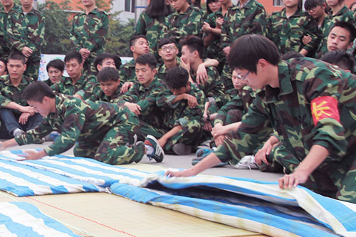 军训内务整理，养成好的生活习惯