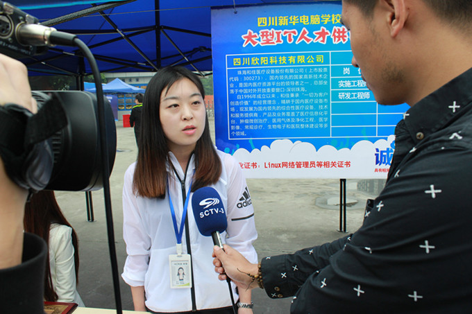  IT人才供需洽谈会:职为新华 火爆全场