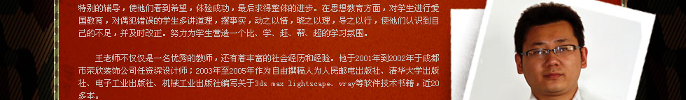 四川新华电脑学院金牌讲师王宏