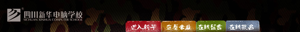四川新华电脑学院金牌讲师王鑫