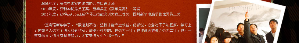 四川新华电脑学院金牌讲师张兴强