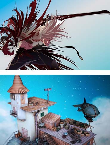 动漫游戏专业学生作品