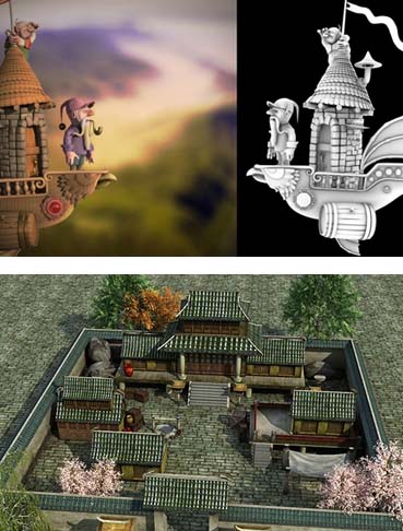 动漫游戏专业学生作品