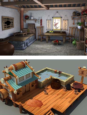 动漫游戏专业学生作品